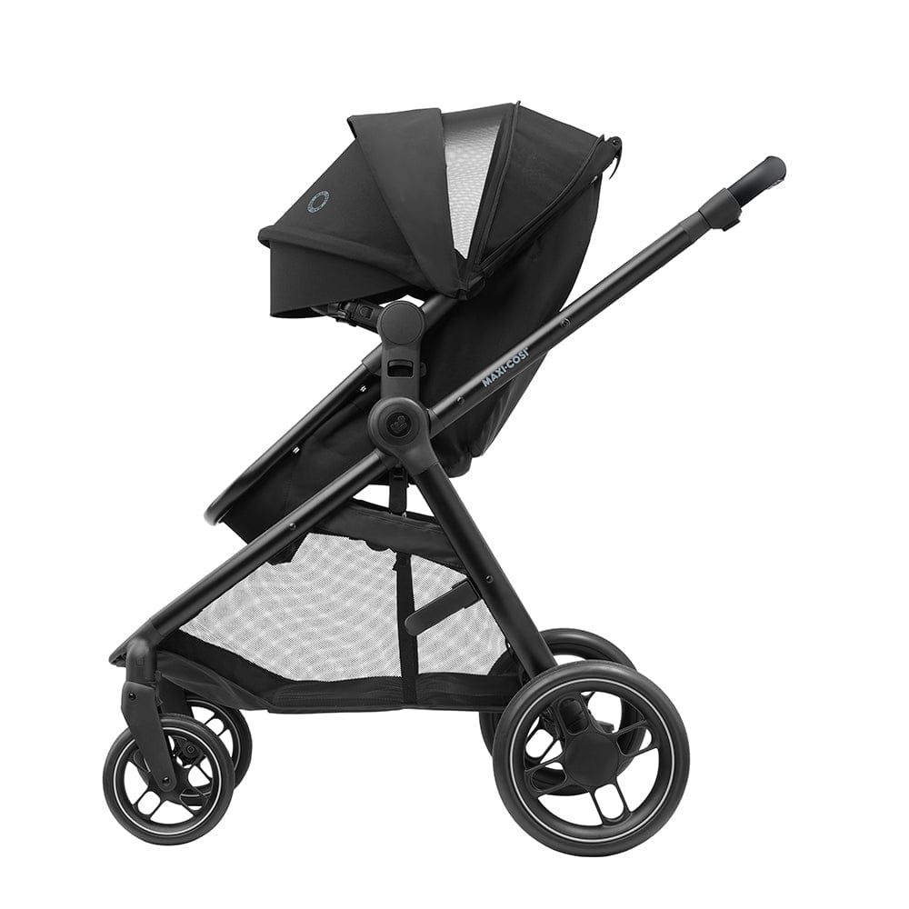 Maxi Cosi Coches Travel System Coche Travel System Zelia 3 + Pebble 360 + Family Fix Black - Maxi Cosi 0152100PROB