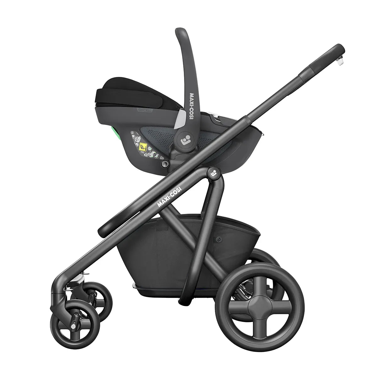Maxi Cosi Coches Travel System Coche Travel System Zelia 3 + Pebble 360 + Family Fix Black - Maxi Cosi 0152100PROB
