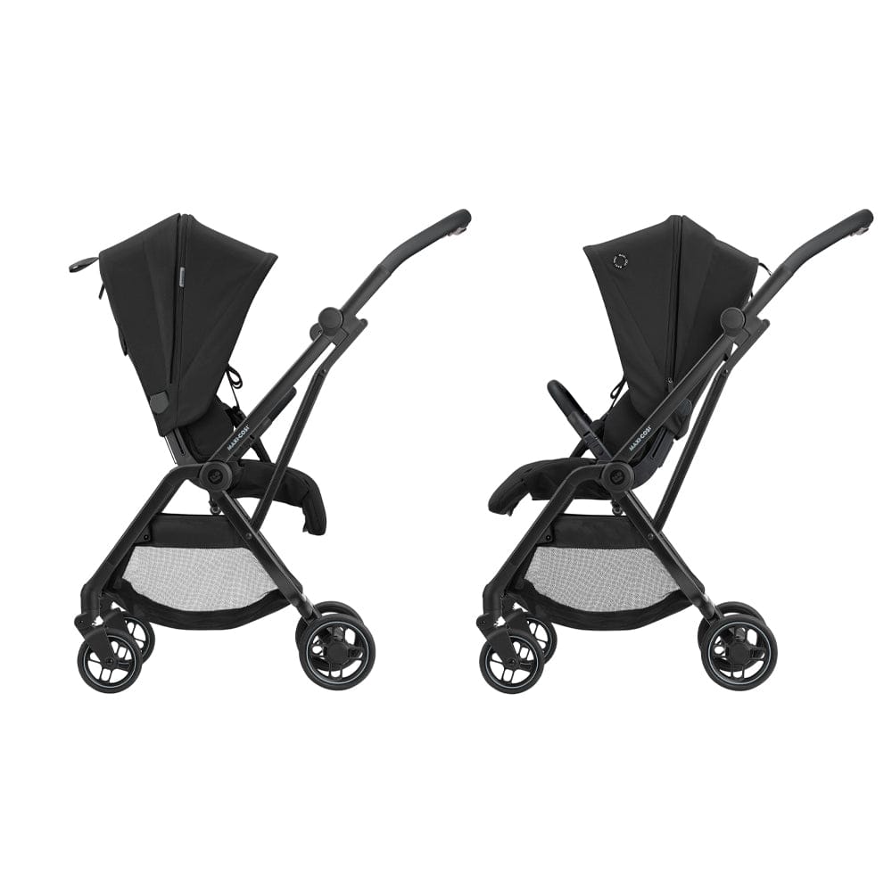 Maxi Cosi Coches Travel System Travel System Coche Leona 2 y Silla nido Cabriofix Essential Black - Maxi Cosi 015210CABEB