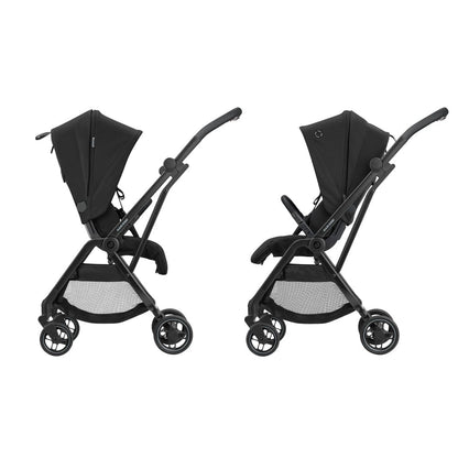 Maxi Cosi Coches Travel System Travel System Coche Leona 2 y Silla nido Cabriofix Essential Black - Maxi Cosi 015210CABEB
