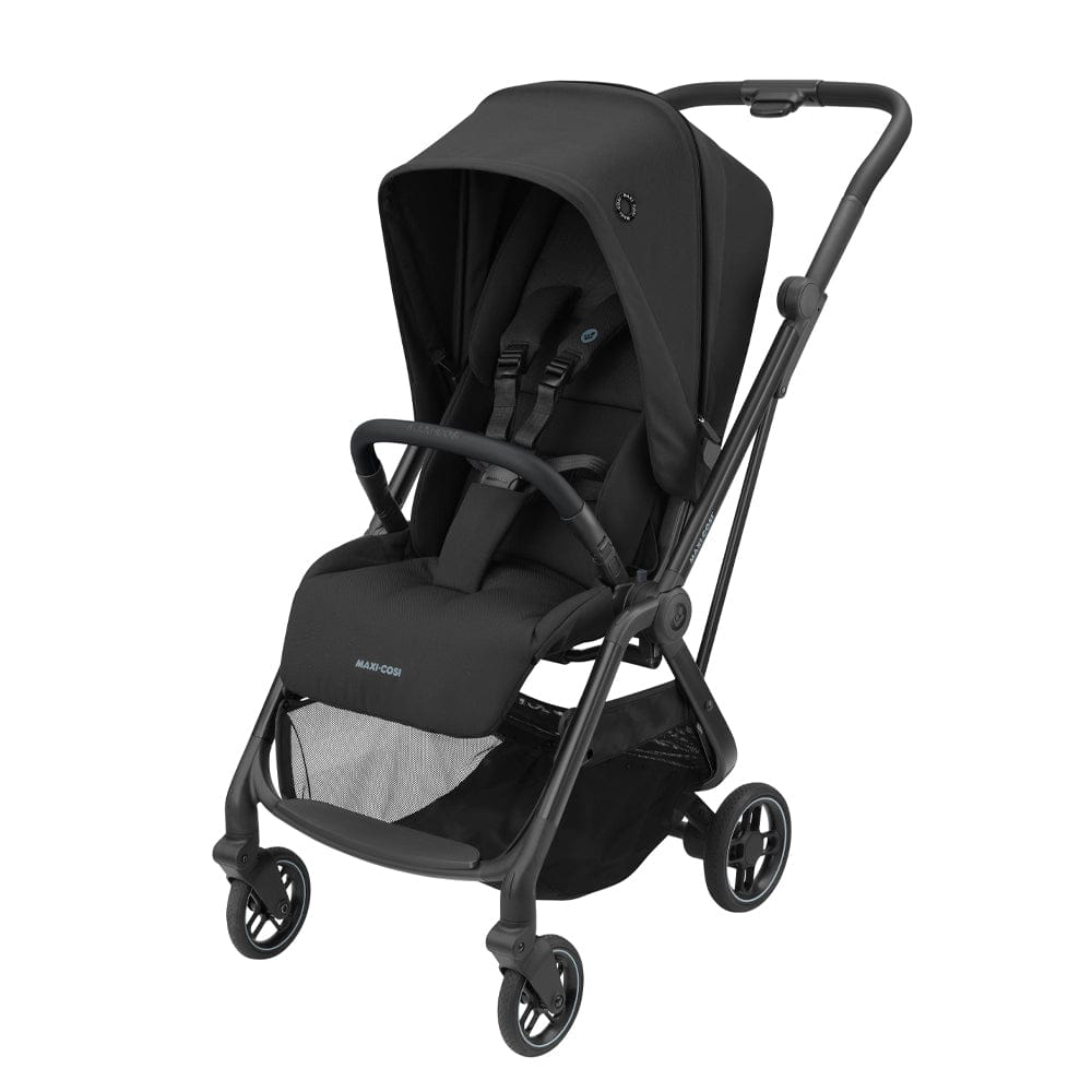 Maxi Cosi Coches Travel System Travel System Coche Leona 2 y Silla nido Cabriofix Essential Black - Maxi Cosi 015210CABEB