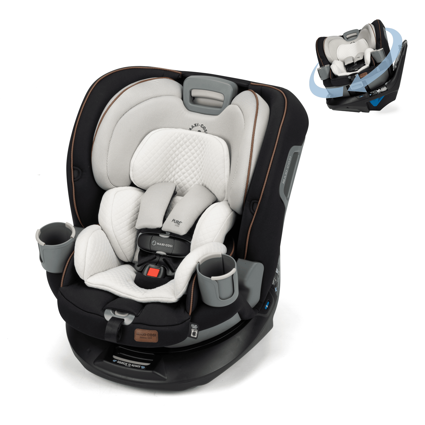 Maxi Cosi Silla de auto convertible Silla Auto Convertible Emme 360° Onix Sand - Maxi Cosi 01525068HRA