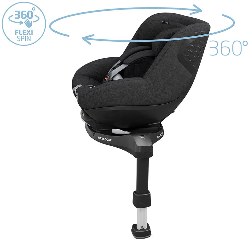 Maxi Cosi Silla de auto convertible Silla de auto Combinada Pearl 360° Pro Black - Maxi Cosi 015250L360B