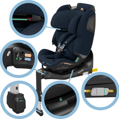 Maxi Cosi Silla de auto convertible Silla de Auto Convertible Emerald 360° Pro Blue - Maxi Cosi 015250PROBL