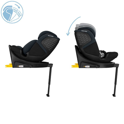 Maxi Cosi Silla de auto convertible Silla de auto convertible Emerald 360° S Black - Maxi Cosi 015250127TB