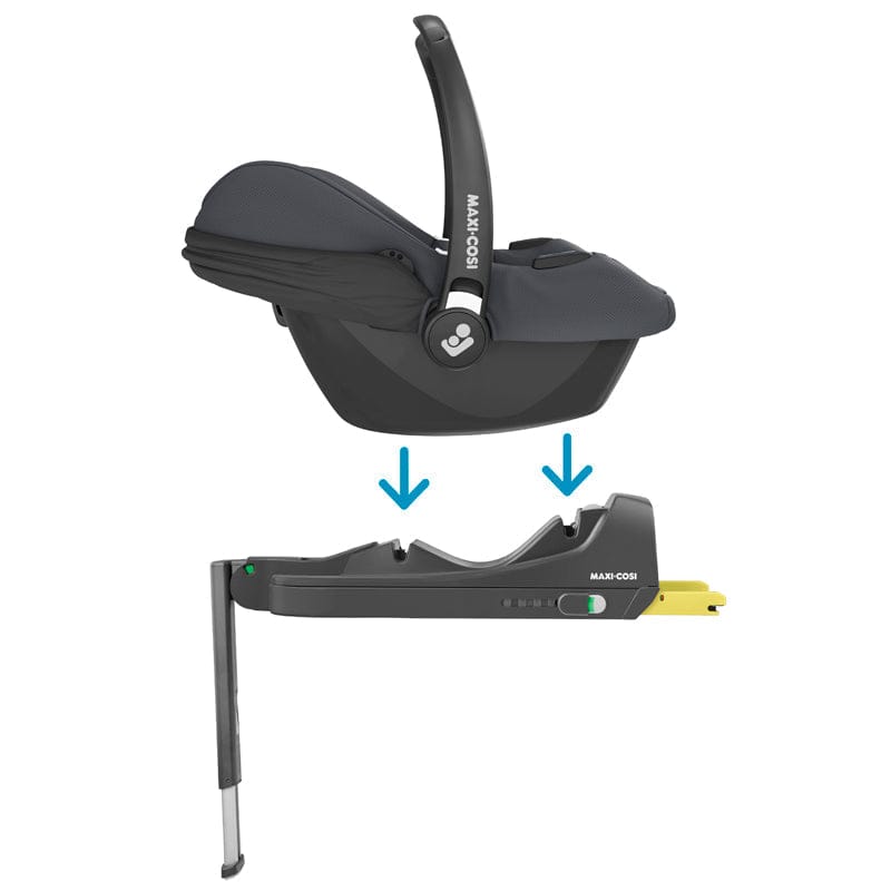Maxi Cosi Silla de auto huevito Silla de Auto Nido Cabriofix Black + Familyfix S Black - Maxi Cosi 015250FAMSB