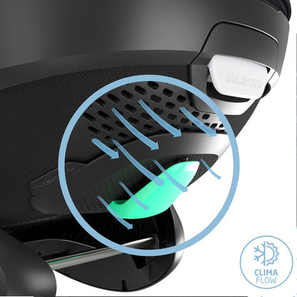 Maxi Cosi Silla de auto huevito Silla de Auto Nido Pebble 360 pro + Base Familyfix 360 Pro SlideTech- Maxi Cosi 015250FAMEB