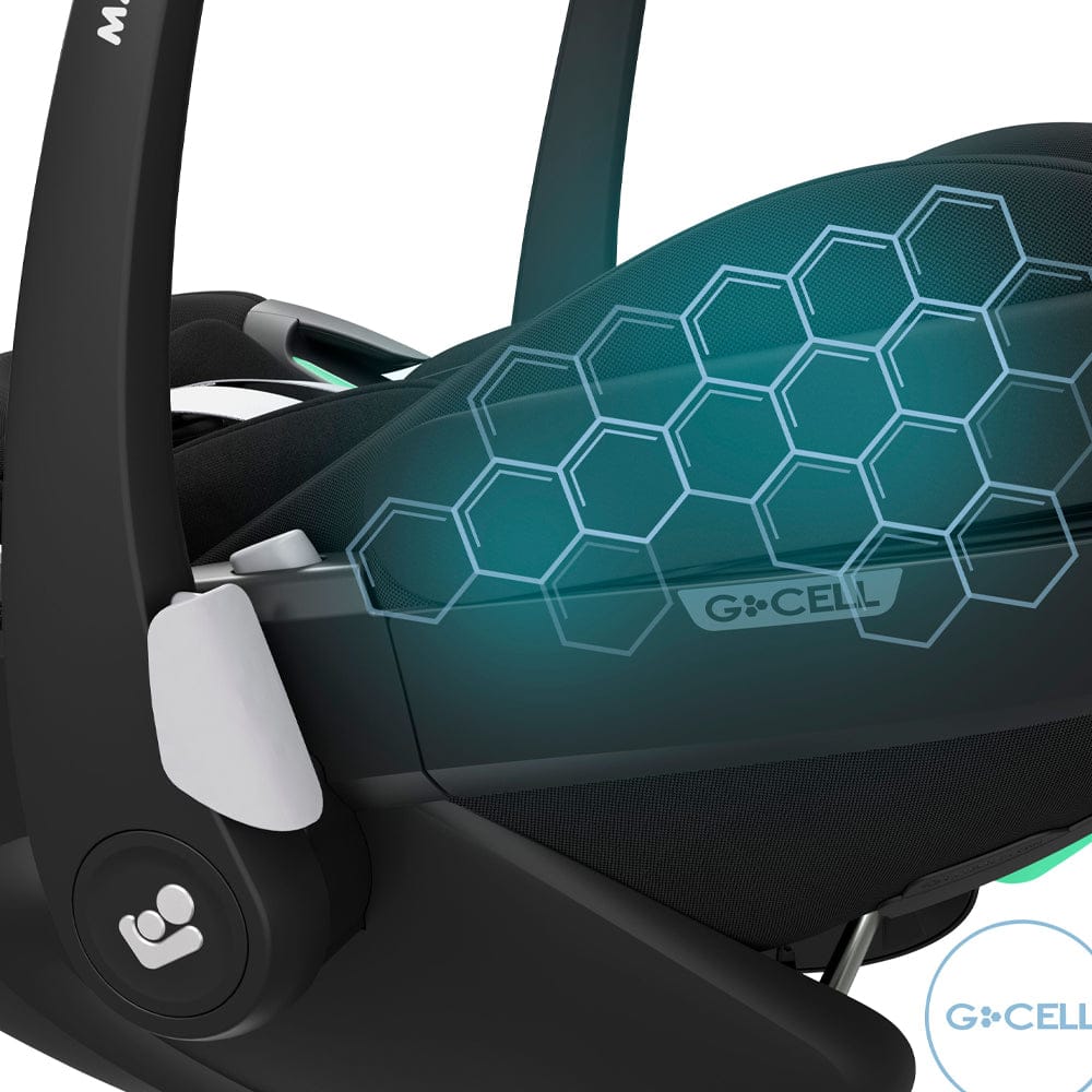 Maxi Cosi Silla de auto huevito Silla de Auto Nido Pebble 360 pro + Base Familyfix 360 Pro SlideTech- Maxi Cosi 015250FAMEB