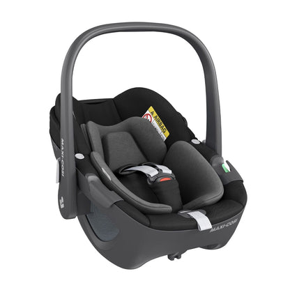 Maxi Cosi Silla de auto huevito Silla de Auto Nido Pebble 360 pro + Base Familyfix 360 Pro SlideTech- Maxi Cosi 015250FAMEB