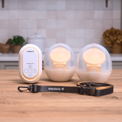 Medela Lactancia Materna Extractor de leche eléctrico doble manos libres Mini Freestyle - Medela 101047775