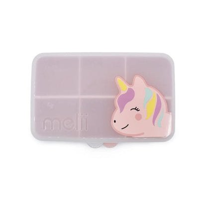 Melii Alimentación Caja contenedora mini para snacks Unicornio -  Melii 19272