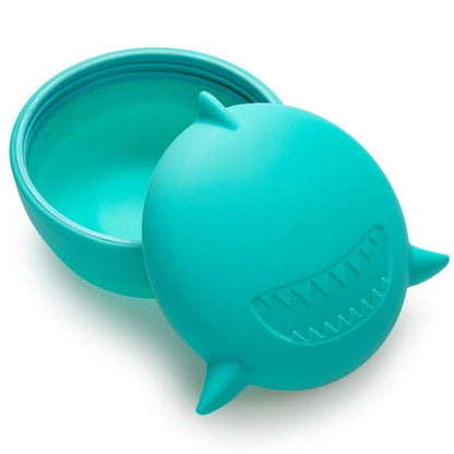Melii Alimentación Contenedor de silicona de tiburón 12800