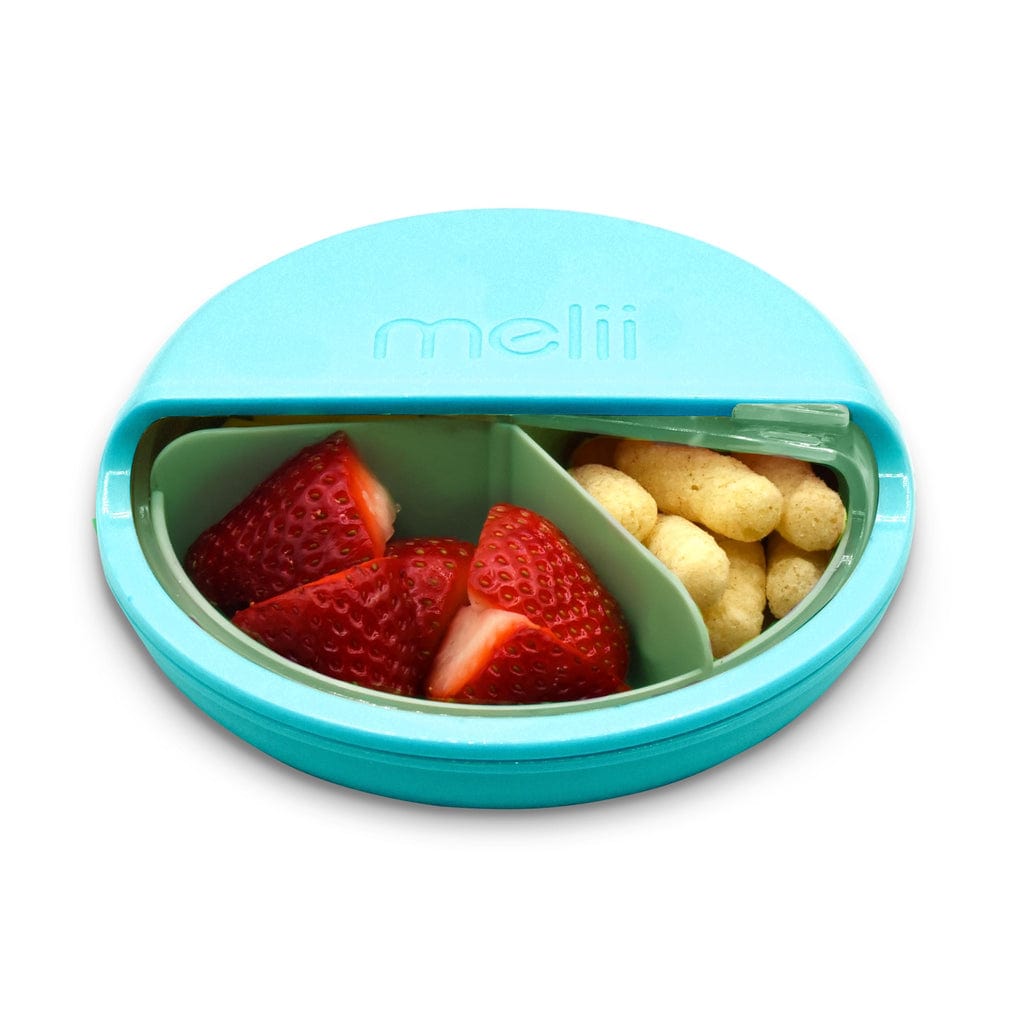 Melii Alimentación Contenedor para Snack Spin Azul 18700
