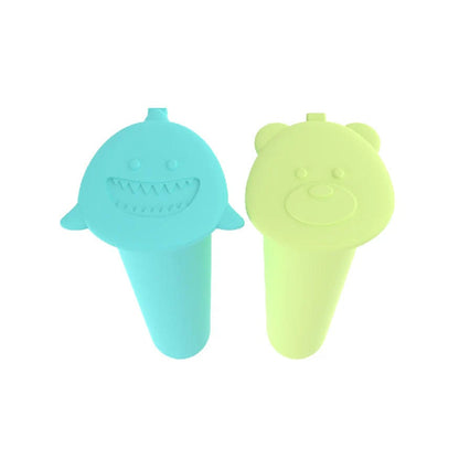 Melii Alimentación Pack de 2 moldes helado push up Tiburon y Oso - Melii 19510