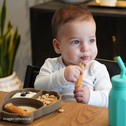 Melii Alimentación Plato de silicona Oso - Melii 17800