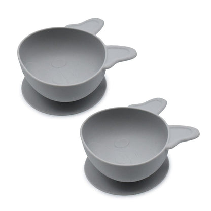 Melii Alimentación Set de 2 bowls de silicona con ventosa con modelo de perro - Melii 17720