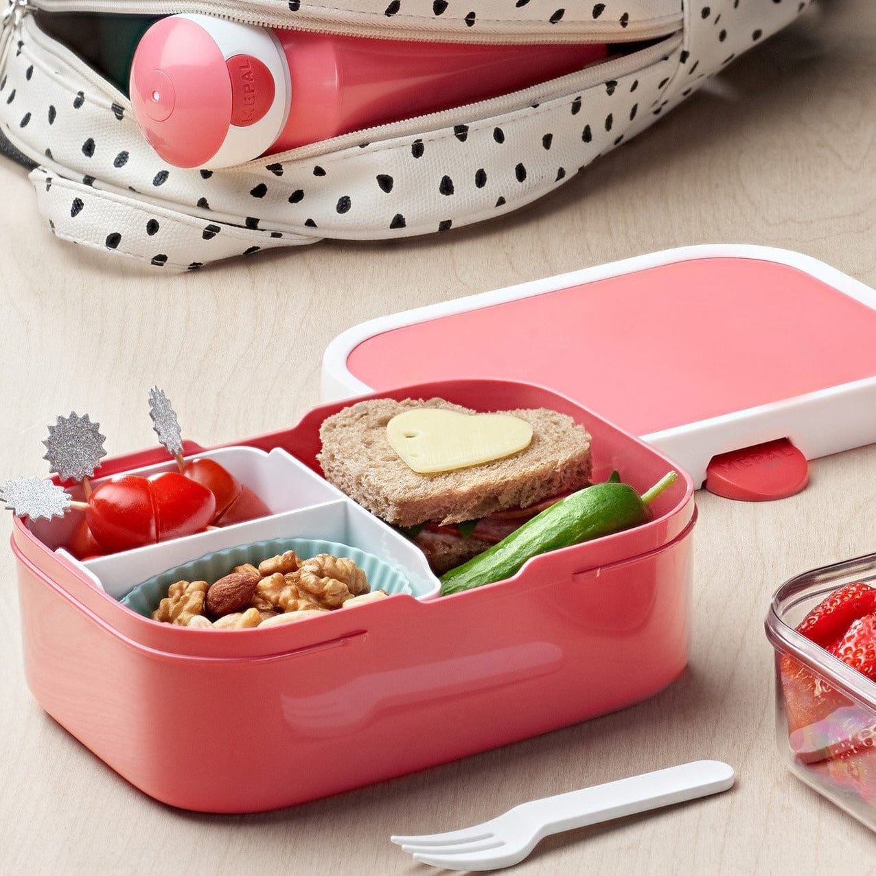 Mepal Alimentación Lonchera Rosa 107440078200