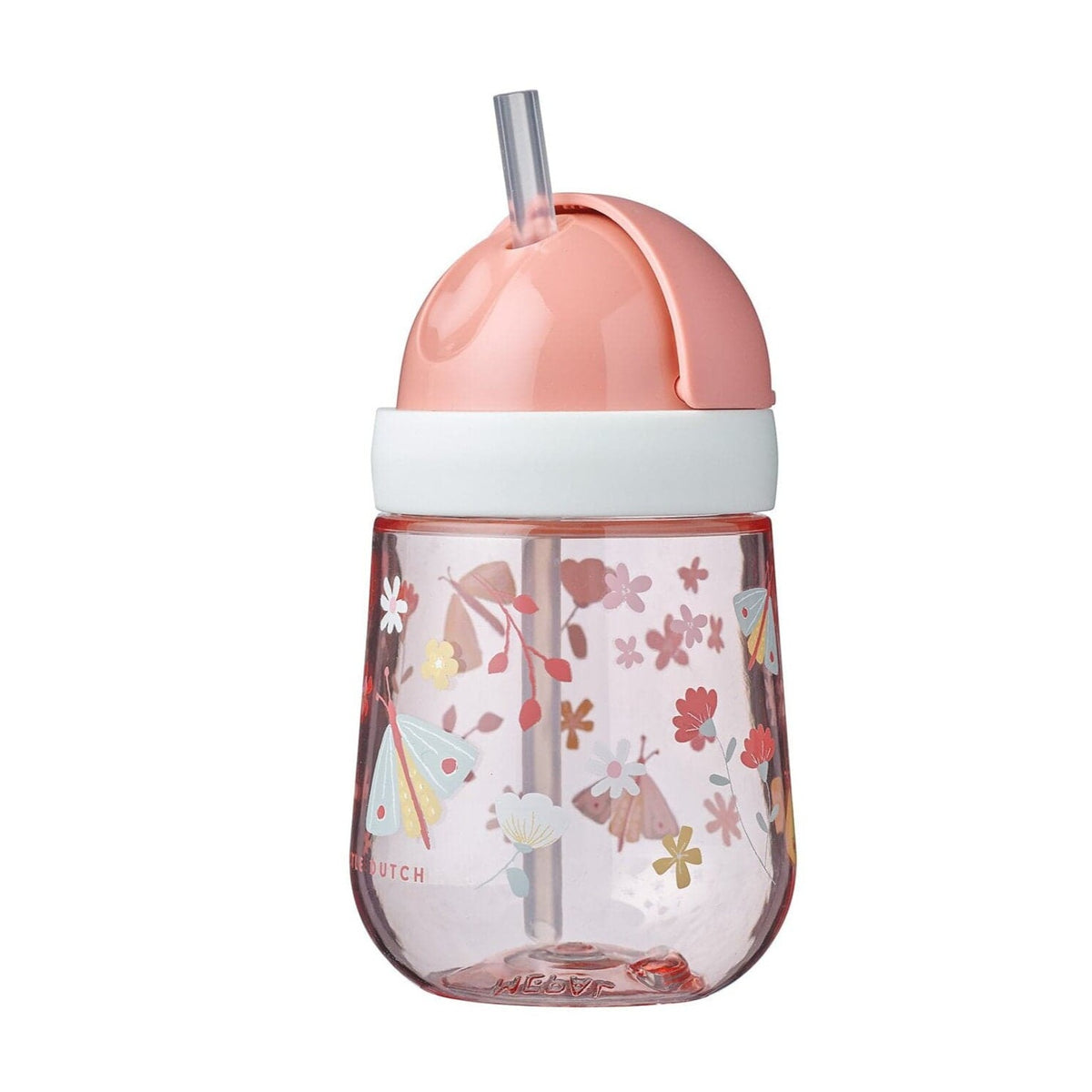 Mepal Alimentación Vaso Con Bombilla 300 ML ml flores y mariposas 108014065243