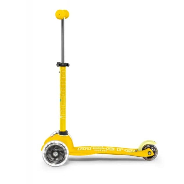 Micro Scooter Mini Micro Deluxe Led Amarillo MMD053