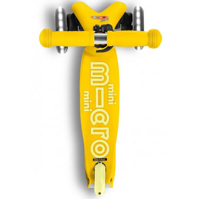 Micro Scooter Mini Micro Deluxe Led Amarillo MMD053