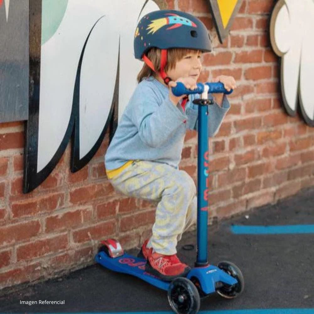 Micro Scooter Scooter Maxi Deluxe Azul Rojo - Micro MMD023