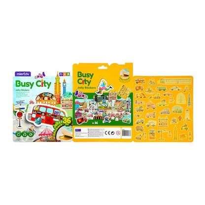 Mieredu Arte / Manualidades Stickers Gel  Cuidad Activa - Mieredu ME264