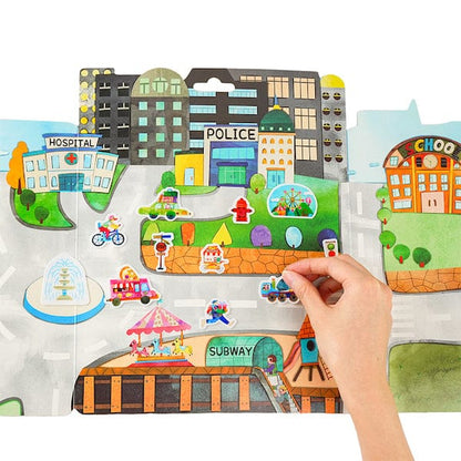 Mieredu Arte / Manualidades Stickers Gel  Cuidad Activa - Mieredu ME264