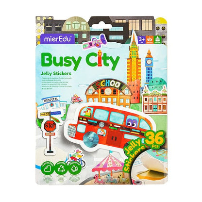 Mieredu Arte / Manualidades Stickers Gel  Cuidad Activa - Mieredu ME264