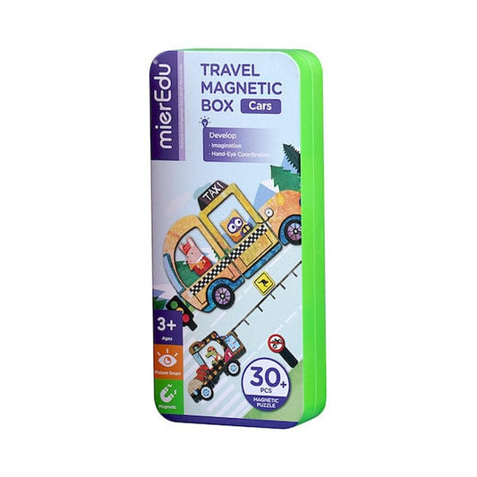 MierEdu Juegos Magnéticos Juego Magnético de Viajes Autos - MierEdu ME0884