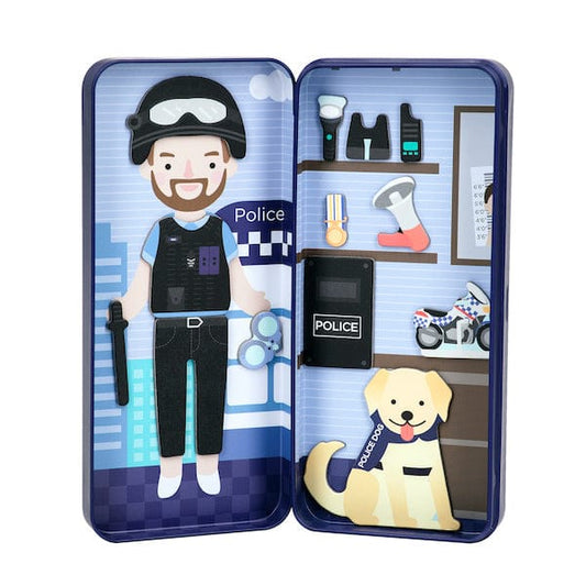 MierEdu Juegos Magnéticos Juego Magnético de Viajes Policia - MierEdu ME086