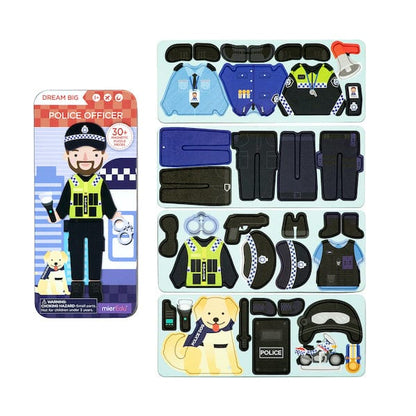 MierEdu Juegos Magnéticos Juego Magnético de Viajes Policia - MierEdu ME086