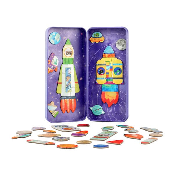 Mieredu Juegos Magnéticos Juego Magnético Viajes Odisea Espacial - Mieredu ME0892