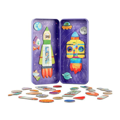 Mieredu Juegos Magnéticos Juego Magnético Viajes Odisea Espacial - Mieredu ME0892