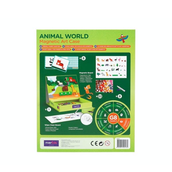 MierEdu Juegos Magnéticos Juego y Arte Magnético Mundo Animal - MierEdu ME153