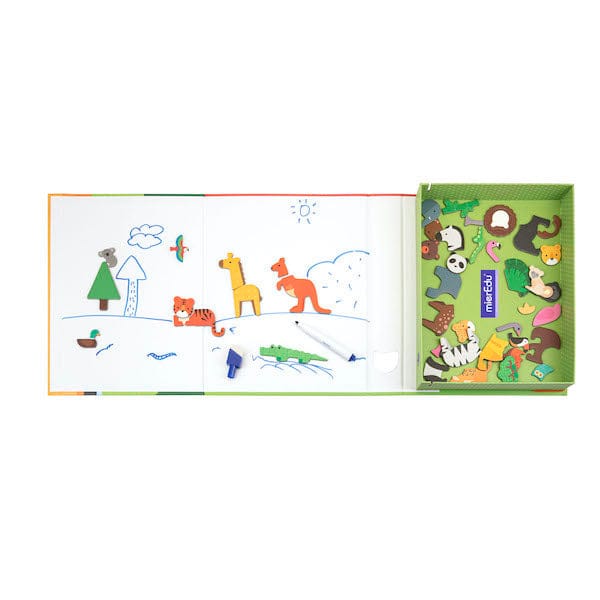 MierEdu Juegos Magnéticos Juego y Arte Magnético Mundo Animal - MierEdu ME153