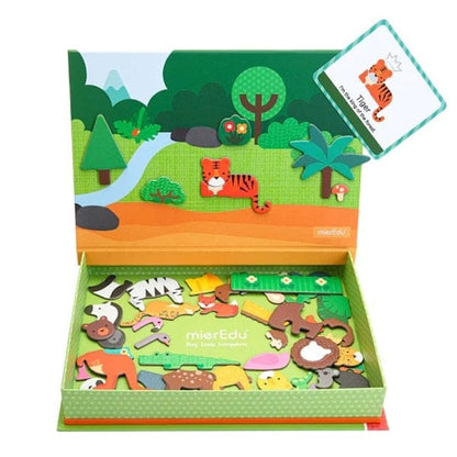 MierEdu Juegos Magnéticos Juego y Arte Magnético Mundo Animal - MierEdu ME153