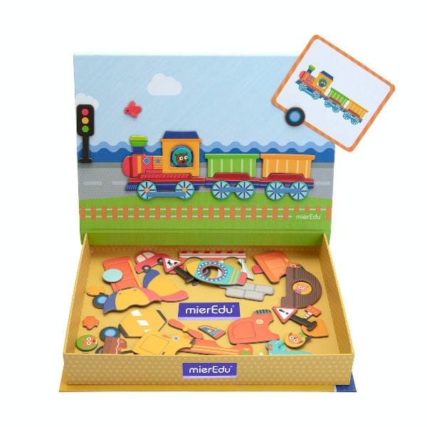 MierEdu Juegos Magnéticos Juego y Arte Magnético Vehículos - MierEdu ME151