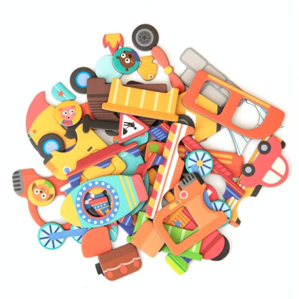 MierEdu Juegos Magnéticos Juego y Arte Magnético Vehículos - MierEdu ME151