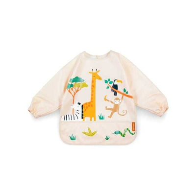 Babero manga larga Babi Soft biby Jungle - Miniland