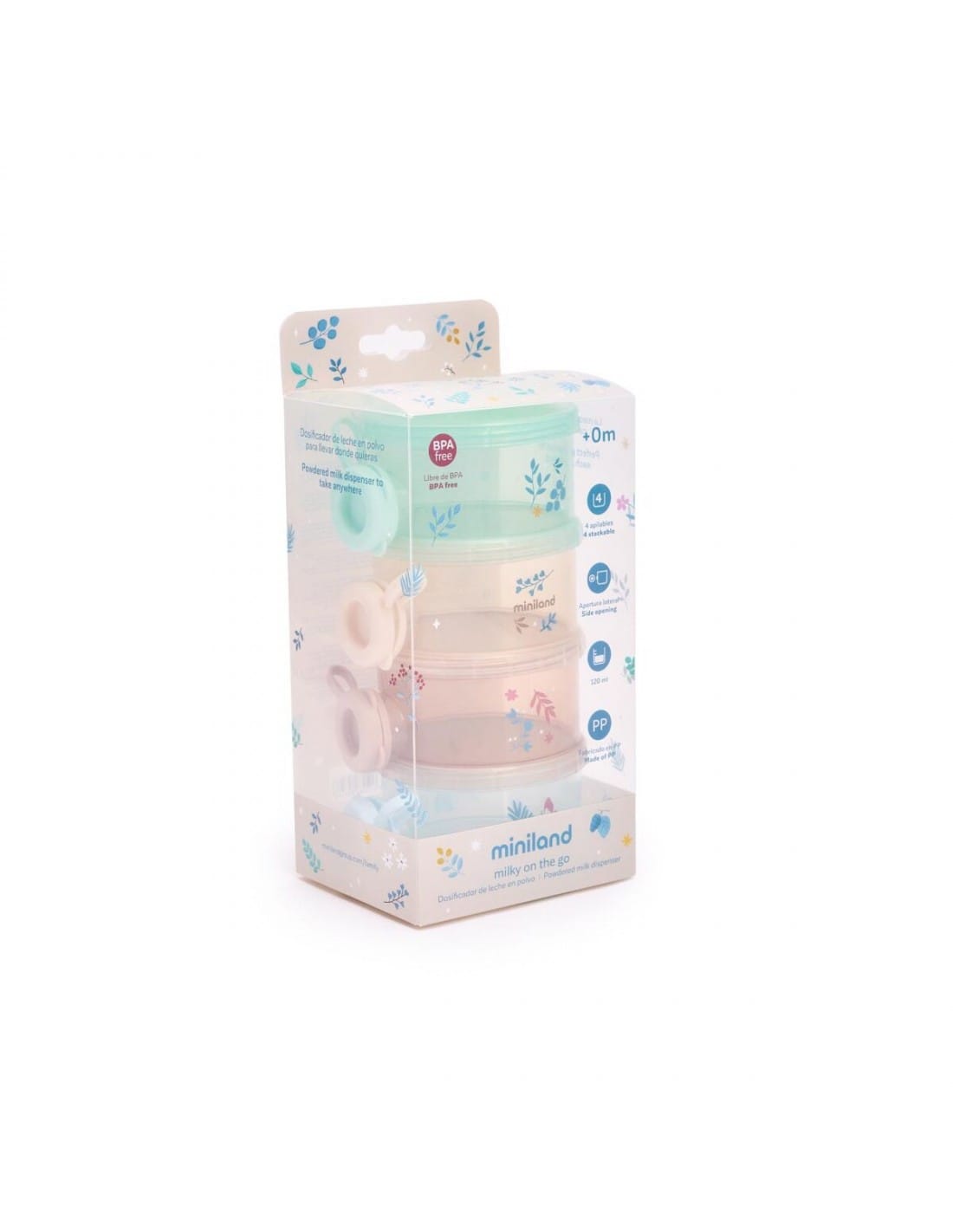 Miniland Alimentación Dosificador Milky on the go Dreamland - Miniland 89746