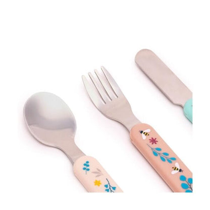 Miniland Alimentación Set de cubiertos infantiles Steel Cutlery Dreamland - Miniland 89752