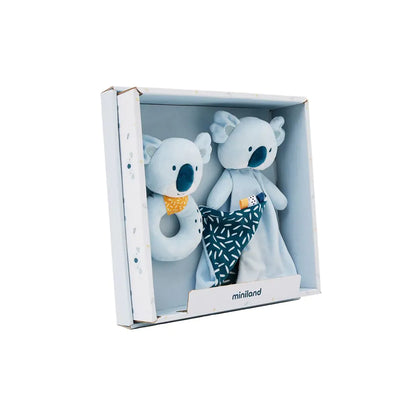 Miniland Juguetes de actividades para bebés Pack de regalo recién nacido Koala - Miniland 97380
