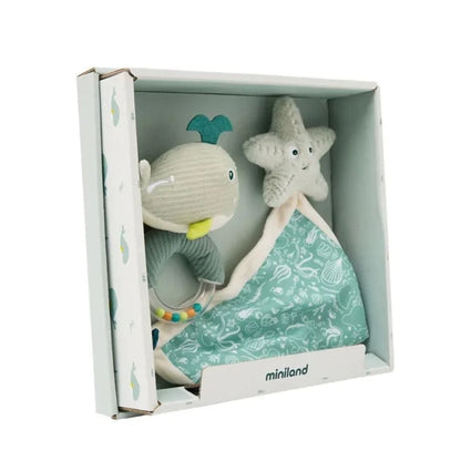Miniland Juguetes de actividades para bebés Pack de regalo recién nacido Ocean - Miniland 97360