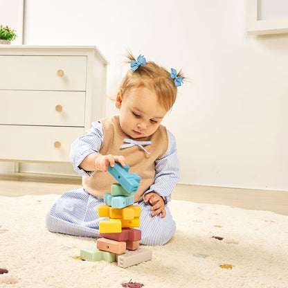 Miniland Puzzles y encajes Puzzle Soft animal blocks - Miniland 46020