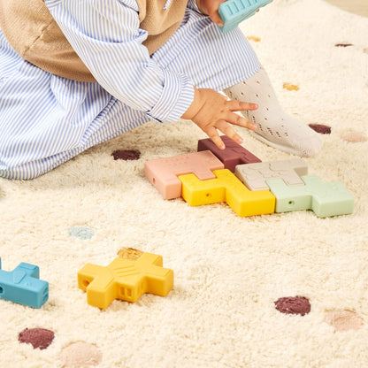 Miniland Puzzles y encajes Puzzle Soft animal blocks - Miniland 46020