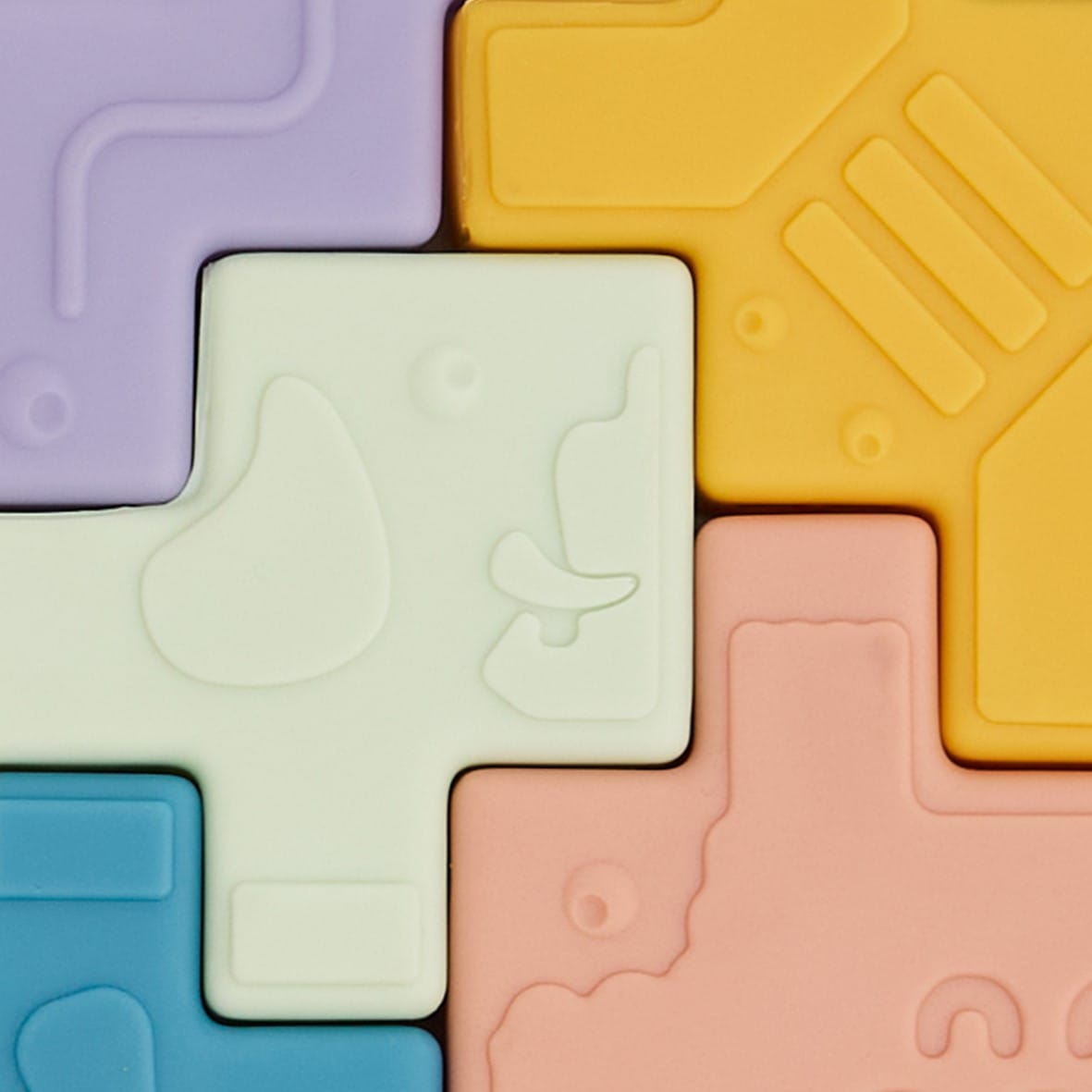 Miniland Puzzles y encajes Puzzle Soft animal blocks - Miniland 46020