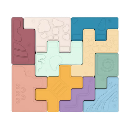 Miniland Puzzles y encajes Puzzle Soft animal blocks - Miniland 46020