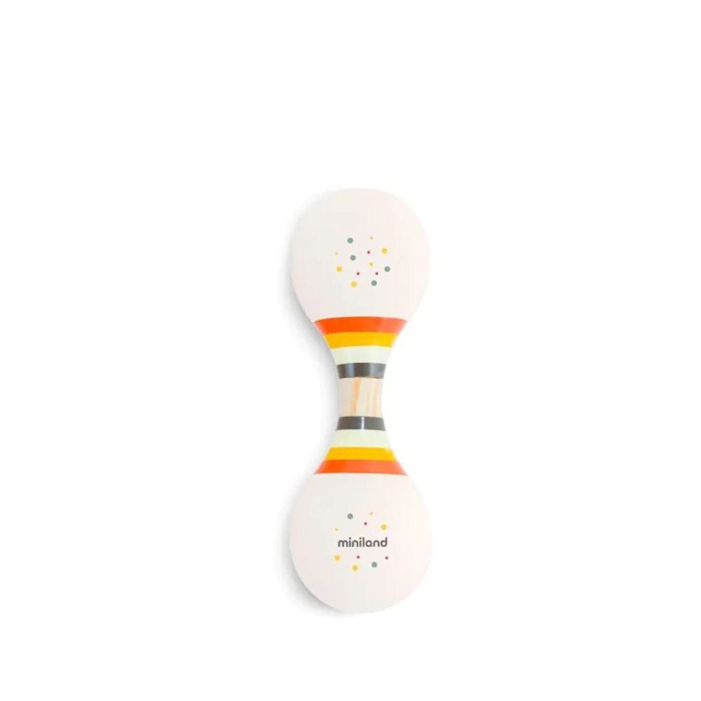 Miniland Sonajero Sonajero soft duo rattle - Miniland 89722