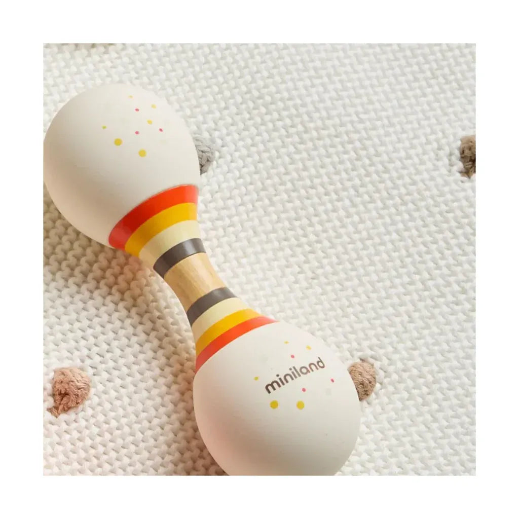 Miniland Sonajero Sonajero soft duo rattle - Miniland 89722