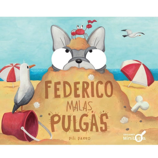 Minilupa Libro Libro Federico malas pulgas - Minilupi 9786566274056